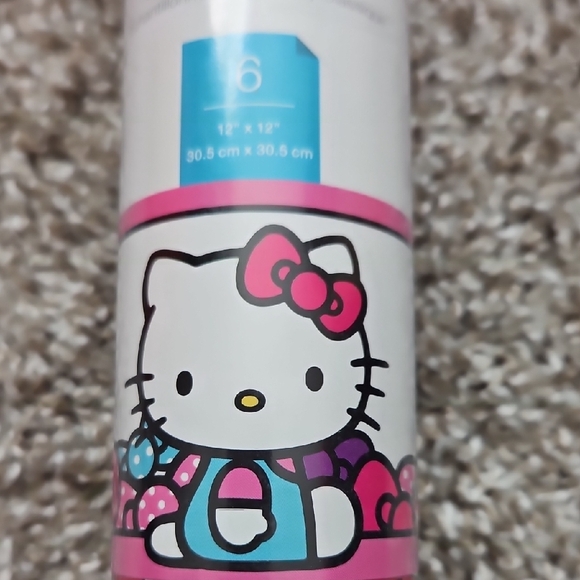 Cricut Hello Kitty Premium Removable Red Vinyl Roll - Picture 5 of 5